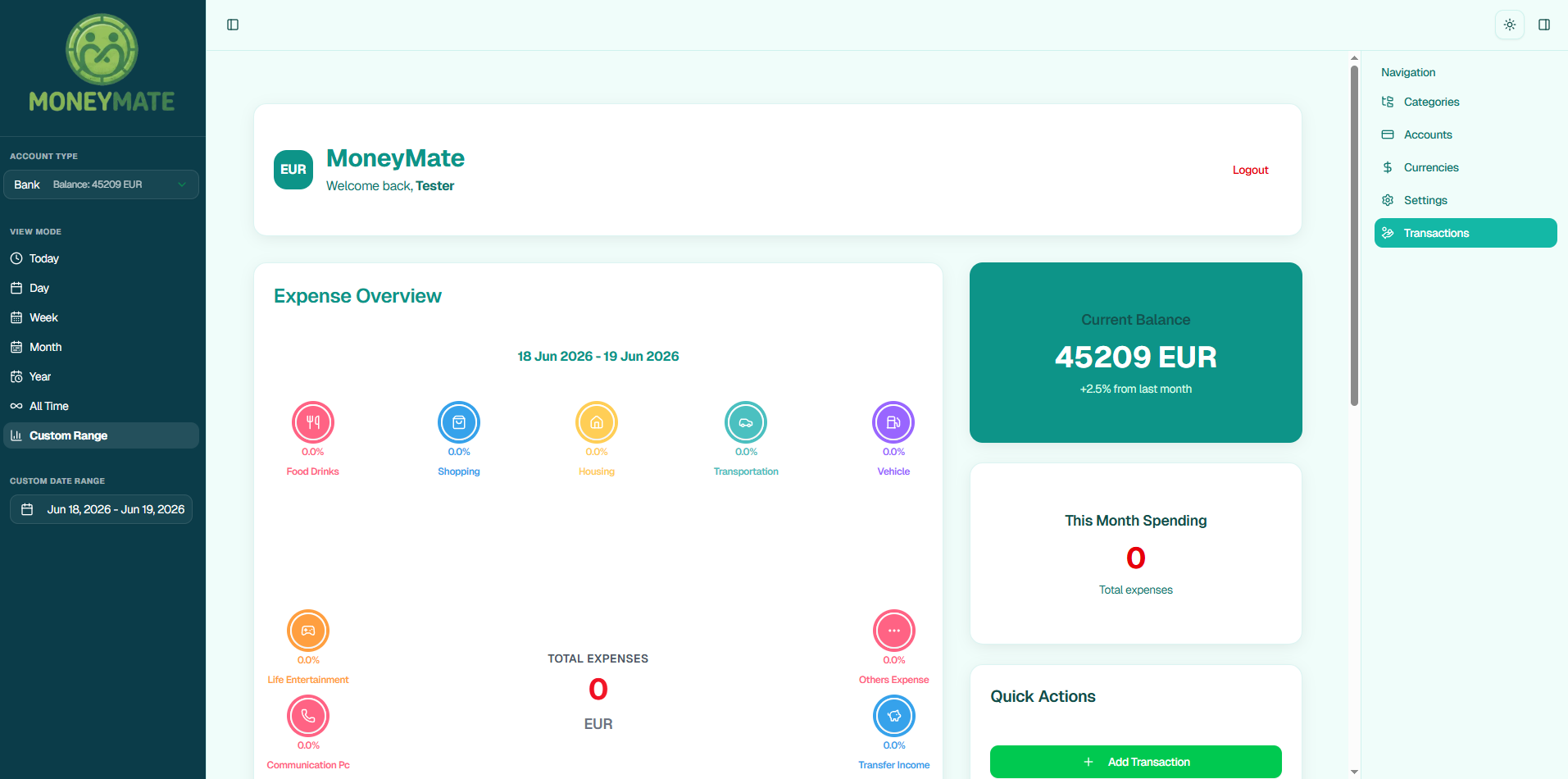 Moneymate preview